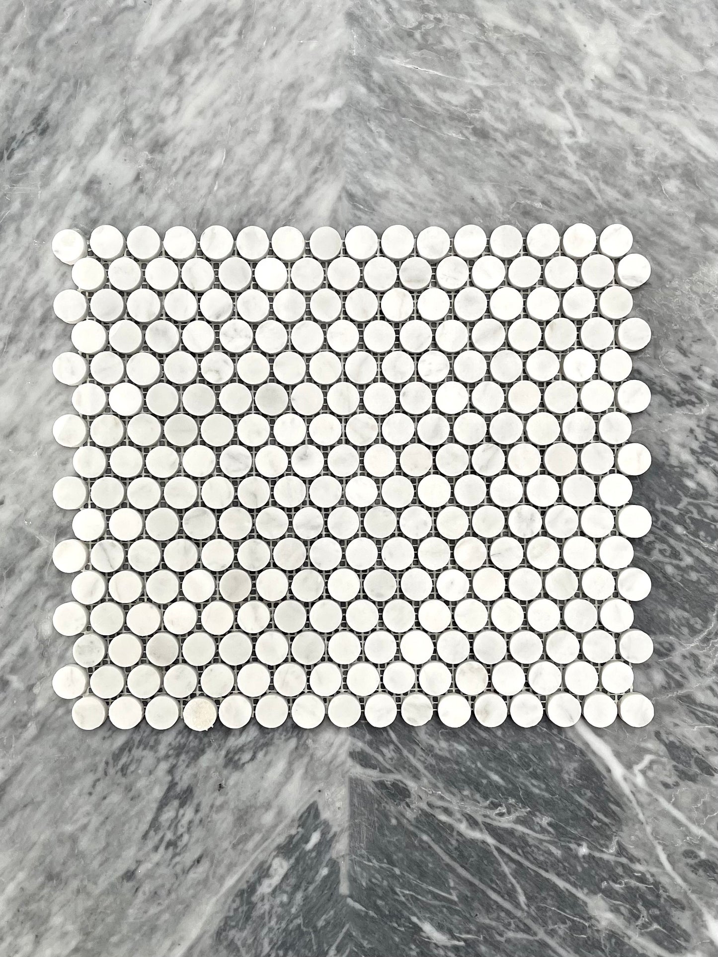 MCH19RD 290x290x10mm Penny round mosaic